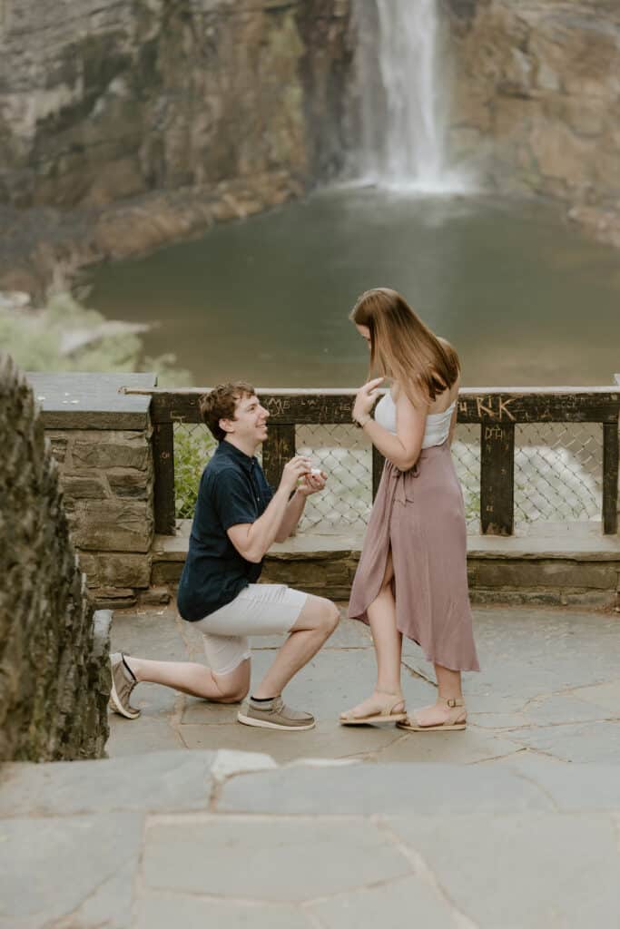 Guy Proposing His Partner