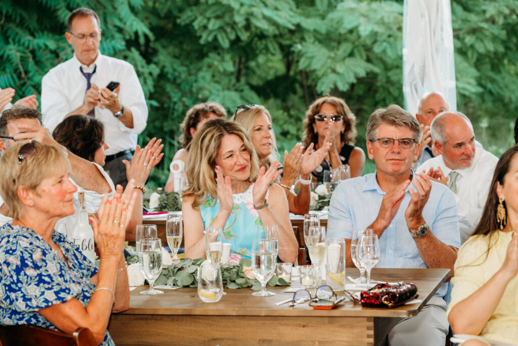 People clapping hands
