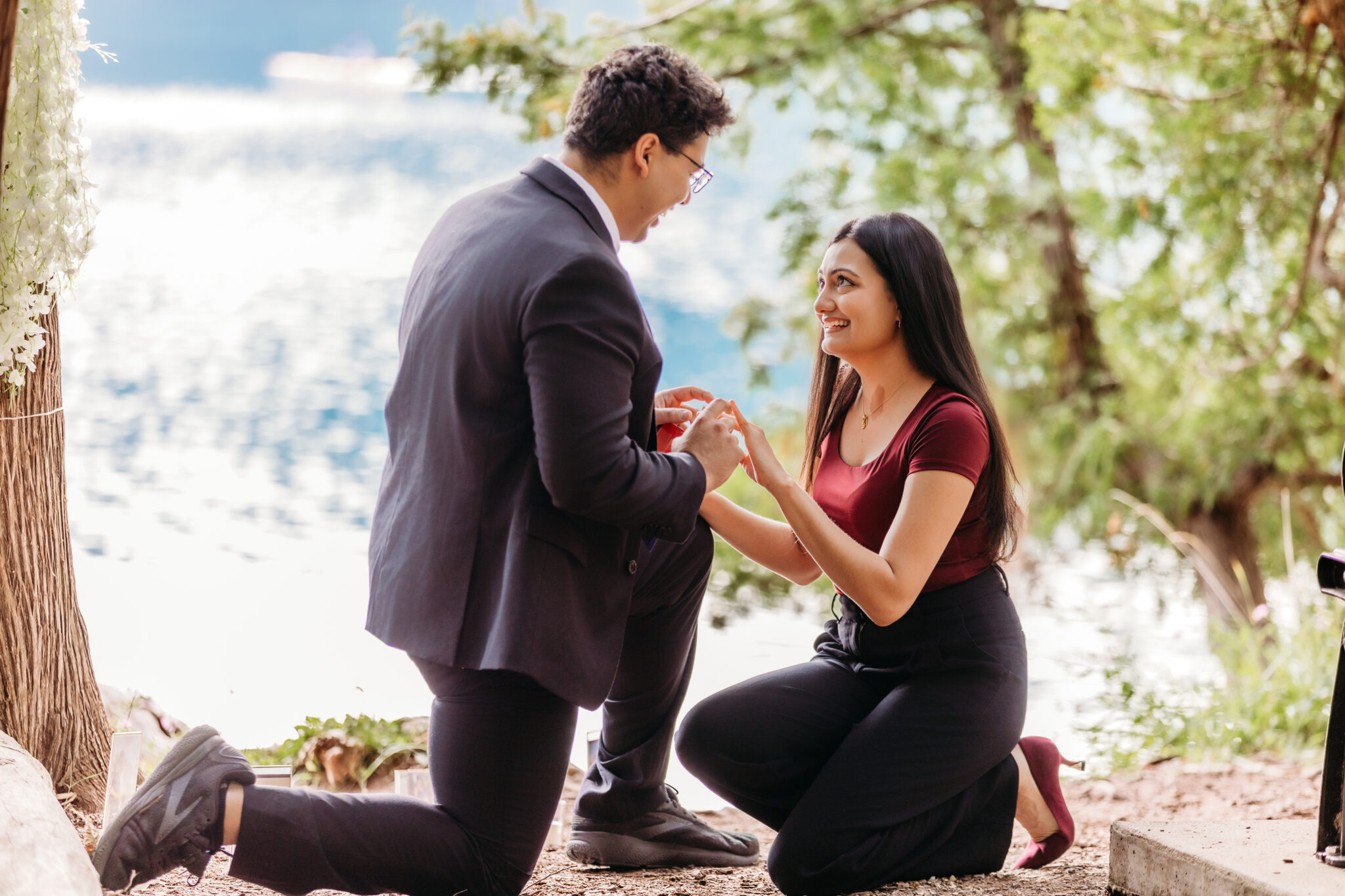 Read more about the article Green Lakes State Park – Surprise Proposal Photography